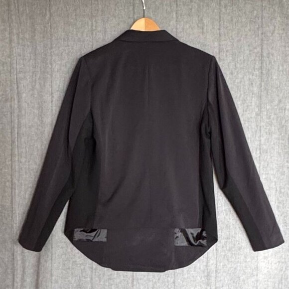 Vertigo Collection Rush Black Double Breasted Notch Collar Blazer Size 12 - Picture 6 of 11